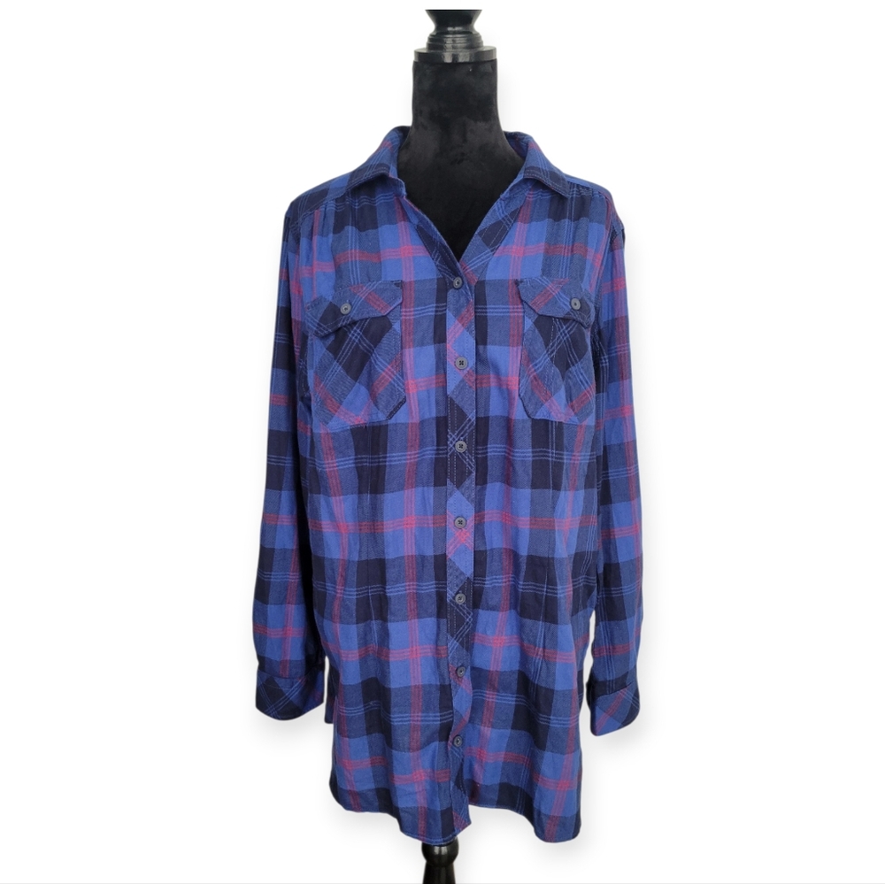 Duluth Free Swingin Flannel Tunic XL
